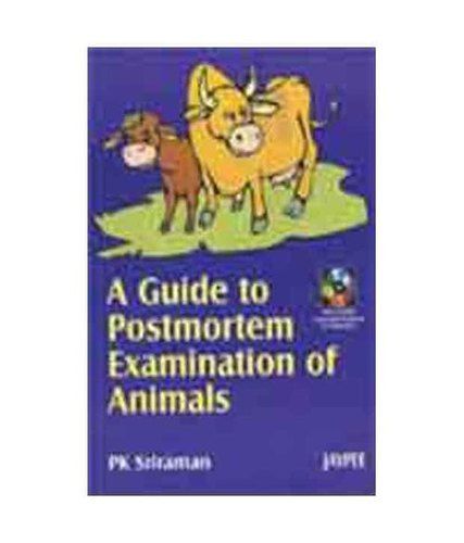 A Guide To Postmortem Examination Of Animals With Cd Rom