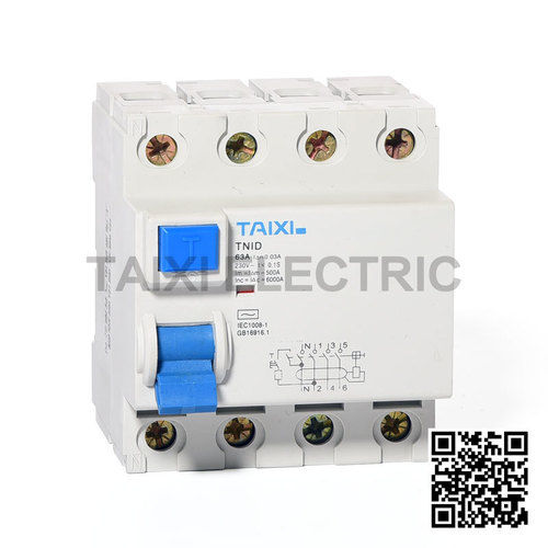 Tnid-63 Residual Current Circuit Breaker Rated Current: 63A Ampere (Amp)