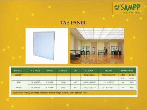 Electrical Tab Panel Lights