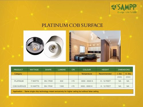 Platinum Cob Surface Lights