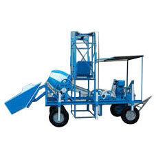 Portable Hydraulic Mixer with Tower Hoist