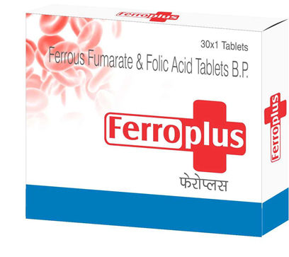 Ferroplus Ferrous Fumarate And Folc Acid Tabs