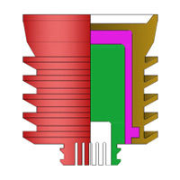 Non Rotating Top Cementing Plug