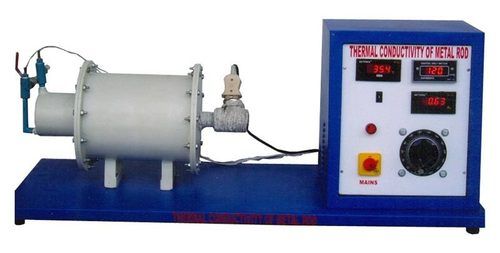 Thermal Conductivity Apparatus - Metal Rod with Insulation Shell, Measures Temperature Distribution and Thermal Conductivity