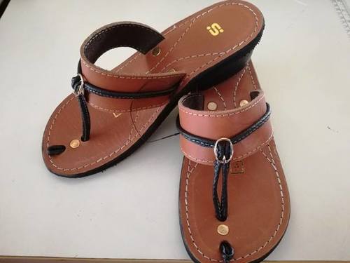 Ladies Leather Sandal