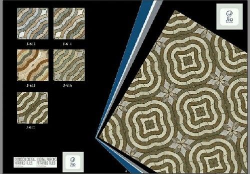 Vitrified Parking Tiles