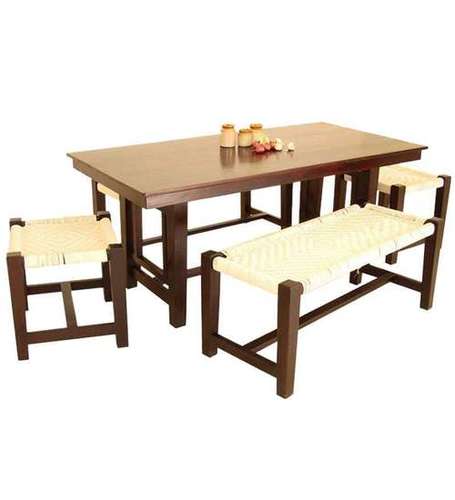 Dining Table With Stool And Bench