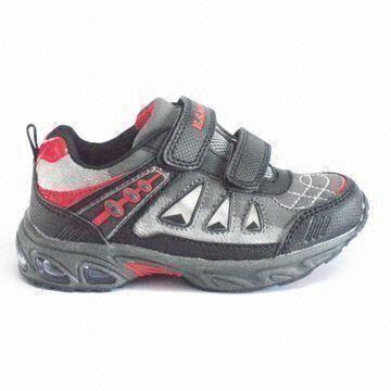 Childrens Sports Shoe with PU Upper