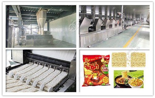 Compact Structure Dried Instant Noodles Machine