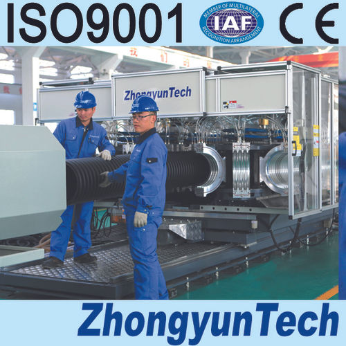 Pe Corrugated Pipe Extruder Machine