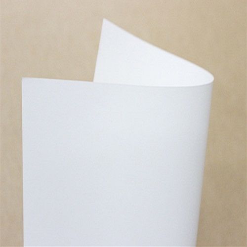 White Kraft Paper - Virgin Wood Pulp, 190-400gsm, White Shade | High Strength, Strong Folding Resistance, Two-Side Machine Glazed Smoothness