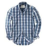 Casual Check Durable Mens Formal Shirts