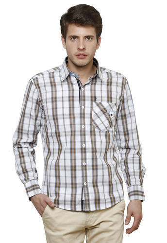 Mens Premium Cotton Casual Checks Shirts