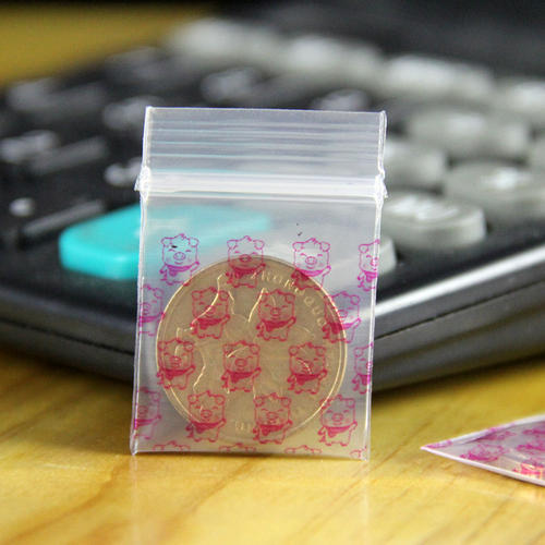 Printed Zip Lock Bags Bottom Diameter: 20 Millimeter (Mm)