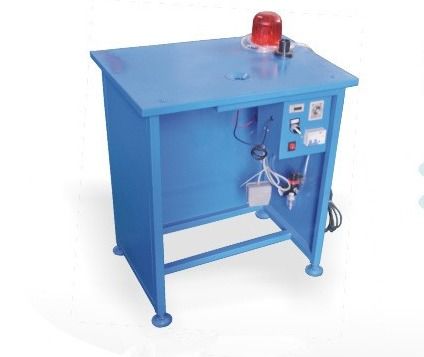 Semi Automatic Lamp Bulb Cap Base Crimping Punching Machine