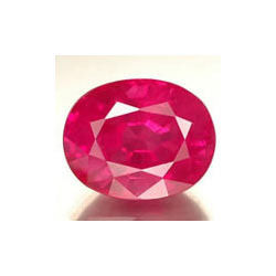 Oval Cut Ruby Gemstone