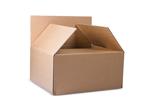 Corrugated Boxes - Durable Eco-Friendly Material, Versatile No-Nail Design for Shipping and Packaging