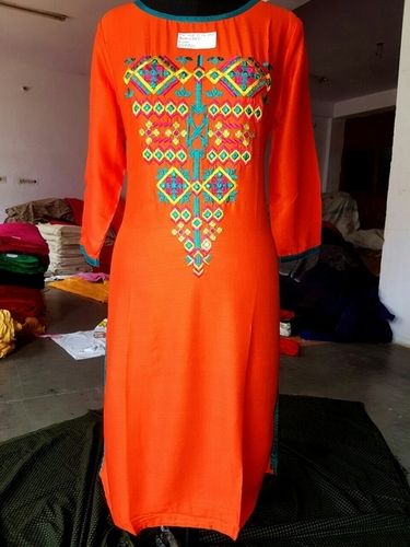 Ladies Embroidered Kurtis