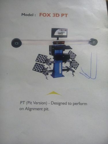 Wheel Alignment Machine