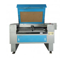 Double Heads Laser Engraving Cutting Machine Applicable Material: Rubber