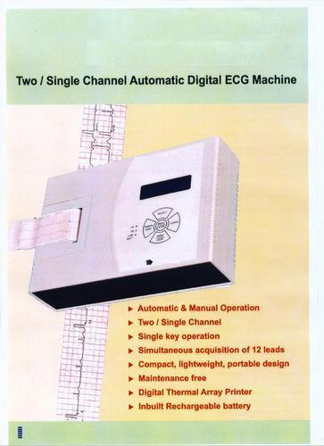 Single/ Two Channel ECG Machine