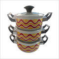 Vitreous Enamel Cookware With Lid