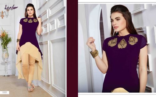 Embroidered Kurtis - Quality Cotton Fabric, Available in Various Sizes and Vibrant Colors | Alluring Designs, Perfect Fitting, Easy Washability, Elegant Look