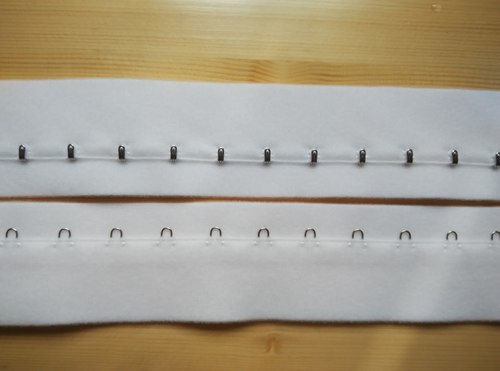 वन रो फुल ब्रश ब्रा हुक एंड आई टेप