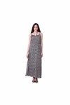 Snake Printed Maxi Dress