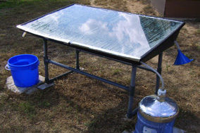 Solar Distillation Plant - TDS Below 30ppm , Easy Maintenance and Operation with Integral Mould