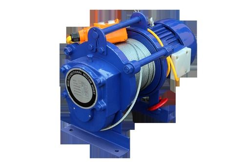 Electric Winch - Capacity 300-5000kgs, Lifting Height 30m, Voltage 380V 50/60Hz, Available in Red, Blue, Yellow, Black