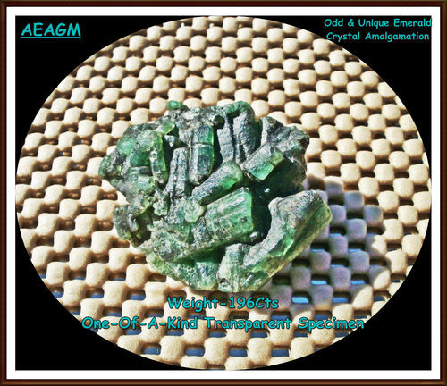 Emerald Crystal Grade: Natural Display Specimen