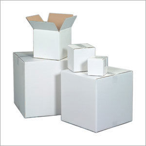 Durable White Corrugated Boxes