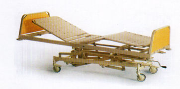 Fully Manual Hospital Trolley Bed