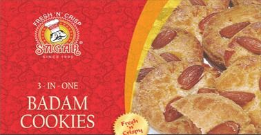 3-in-one Badam Cookies