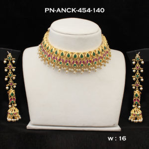 Antique Necklaces with Designer Earrings Pair