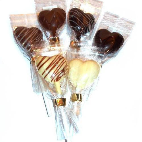 Heart Chocolate Lollipop - Gourmet Quality Chocolate, Mouth Watering Taste , Long Shelf Life, Adulteration Free