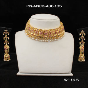 Designer Antique Necklace with Earrings