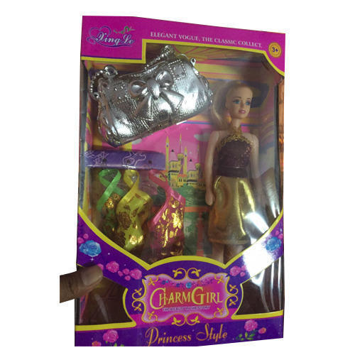 Designer Plastic Doll Set