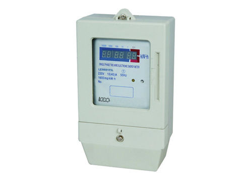 LEM091 Series Front Panel Mounted Single Phase Electronic Prepayment Energy Meter