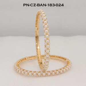 Slim Zirconia Bangle