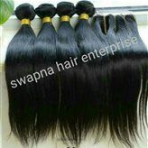 Temple Virgin Straight Human Hair