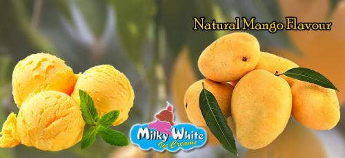 Natural Mango Flavour Icecream