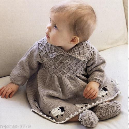 Baby Knitted Frock