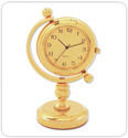 Golden Table Clocks