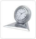 Silver Table Clock