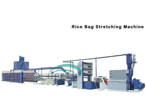 White & Blue Advanced Rice Bag Making Machines