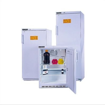 Laboratory Cabinets With A Spark Free Refrigerator