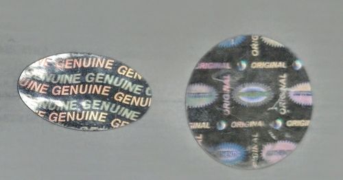 Authentic Original Hologram Labels