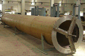 FRP Filament Wound Mast